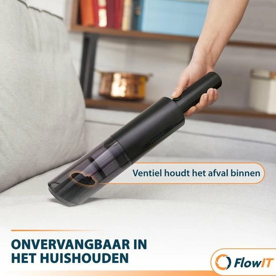 Beste recensies van ❤️ FlowIT Draadloze Handstofzuiger - Kruimelzuiger Met HEPA Filter - Zwart ✔️ 7 Beste recensies van ❤️ FlowIT Draadloze Handstofzuiger - Kruimelzuiger Met HEPA Filter - Zwart ✔️ - Afbeelding 7