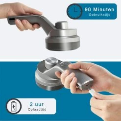 Begroting ❤️ PureGoods Elektrische Pluizenverwijderaar – Ontpluizer - Pluizenroller - Draadloos - 90 Minuten Non-stop Gebruiken - Grijs ✔️ -Bosch verkoop 550x550 49