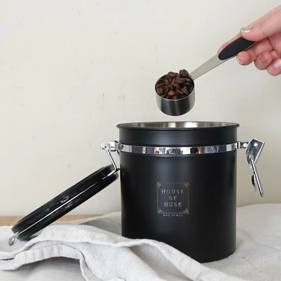 Begroting π House Of Husk Koffieblik Met CO² Ventilatie - Bewaarblik - Voorraadbussen - Voorraadblik - RVS - Zwart - 1.5 Liter βοΈ 8 Begroting π House Of Husk Koffieblik Met CO² Ventilatie - Bewaarblik - Voorraadbussen - Voorraadblik - RVS - Zwart - 1.5 Liter βοΈ - Afbeelding 8