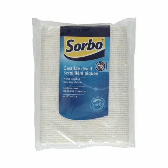 Beste Pirce π Sorbo Gestikte Dweil - Wit - 60x60cm π 2 Beste Pirce π Sorbo Gestikte Dweil - Wit - 60x60cm π - Afbeelding 2