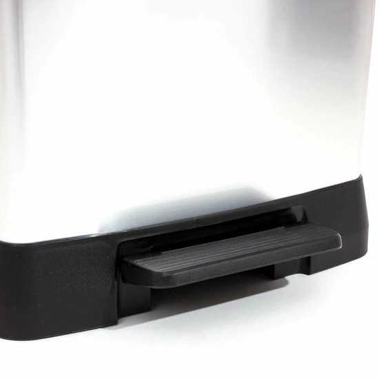 Goedkoop β€οΈ Curver Vuilnisbak Met Pedaal, Plastic, Inhoud: 50L- Zwart / Zilver π 3 Goedkoop β€οΈ Curver Vuilnisbak Met Pedaal, Plastic, Inhoud: 50L- Zwart / Zilver π - Afbeelding 3