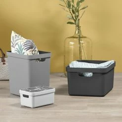 Hete verkoop ⭐ Sunware - Sigma Home Opbergbox 32L Zwart - 44,4 X 34,2 X 24,2 Cm 🎉 -Bosch verkoop 550x550 549