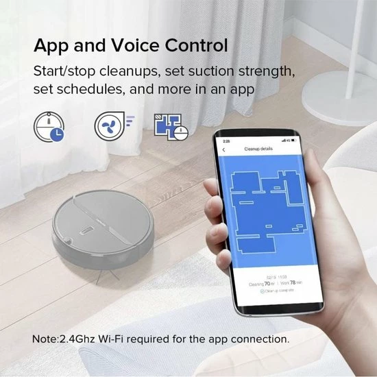 Promo π Xiaomi Roborock E4 - Robotstofzuiger - Dweilfunctie π 6 Promo π Xiaomi Roborock E4 - Robotstofzuiger - Dweilfunctie π - Afbeelding 6