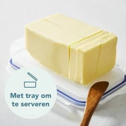 Begroting 🎁 Lock&Lock Botervloot Met Deksel - Set Van 2 Stuks - 460 Ml - Transparant 🥰 -Bosch verkoop 550x550 572