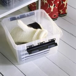 Kopen ⭐ Orthex Opbergboxen Met Deksel (14 Liter) 40 X 30 X 18 Cm - Transparant - Stapelbaar 🥰 -Bosch verkoop 550x550 641