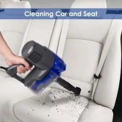 Nieuw 👏 Uten - Steelstofzuiger Met Snoer - Krachtige Zuigkracht - 0.8L Inhoud - Stofzuiger 3 In 1 - Flexibel - Voor，Tapijt，Huisdier Haren - Grijs/blauw 🛒 -Bosch verkoop 550x550 658