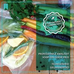 Goedkoopste ⌛ Edgics Vacuümzakken 40x30 Cm 100 Stuks - Vacuumzakken Voedsel - Sous Vide - Vacumeerzakken Met Microstructuur - BPA Vrij 😀 -Bosch verkoop 550x550 687