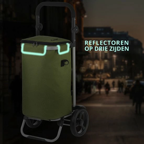 Coupon ๐ฏ Shoppingcruiser ® ‘Allround’ Boodschappentrolley | Boodschappenwagen Met Koelvak | Afneembare Schoudertas | Waterafstotend | Groen ๐ฅ 6 Coupon ๐ฏ Shoppingcruiser ® ‘Allround’ Boodschappentrolley | Boodschappenwagen Met Koelvak | Afneembare Schoudertas | Waterafstotend | Groen ๐ฅ - Afbeelding 6