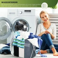 Top 10 🔥 PolarFeet Wassorteerder 3 Vakken Wasmand - Nederlands Opdrukking - 63.5x38x58.5CM - 90 Liter - Duurzaam Materiaal 🔔 -Bosch verkoop 550x550 70