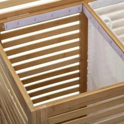 Goedkoopste 🛒 Merkloos Eazy Living Duo Wasmand Margot Bamboe ❤️ -Bosch verkoop 550x550 771