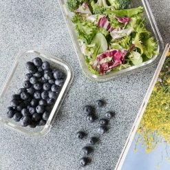 Goedkoop ⌛ Navaris Glazen Vershoudbakjes 3 Stuks - Meal Prep Bakjes Met Deksel - 3x Vershouddoos Van Glas - BPA-vrij - Luchtdicht - Bewaarbakjes In 3 Maten 💯 -Bosch verkoop 550x550 773