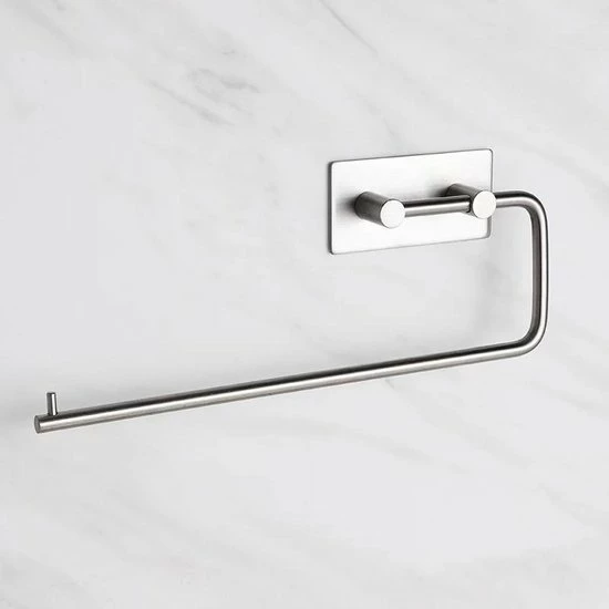 Aanbiedingen ๐ฏ Alheco Keukenrolhouder Hangend - Foliehouder - Zelfklevend - Rollenhouder Keuken - Keukenpapier Houder - Wandmodel - RVS ๐งจ 3 Aanbiedingen ๐ฏ Alheco Keukenrolhouder Hangend - Foliehouder - Zelfklevend - Rollenhouder Keuken - Keukenpapier Houder - Wandmodel - RVS ๐งจ - Afbeelding 3