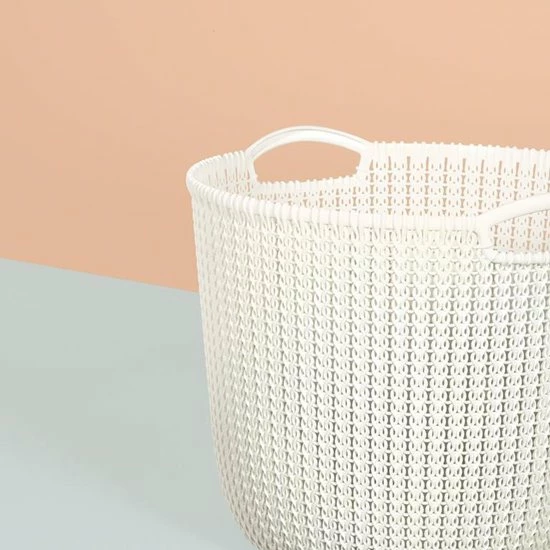 Beste Pirce π Curver Knit Opbergmand - Rond - 30l - Wit π€© 2 Beste Pirce π Curver Knit Opbergmand - Rond - 30l - Wit π€© - Afbeelding 2