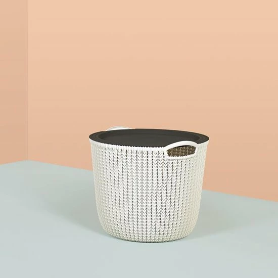 Beste Pirce π Curver Knit Opbergmand - Rond - 30l - Wit π€© 3 Beste Pirce π Curver Knit Opbergmand - Rond - 30l - Wit π€© - Afbeelding 3