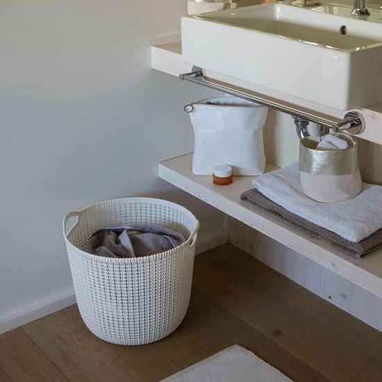 Beste Pirce π Curver Knit Opbergmand - Rond - 30l - Wit π€© 5 Beste Pirce π Curver Knit Opbergmand - Rond - 30l - Wit π€© - Afbeelding 5