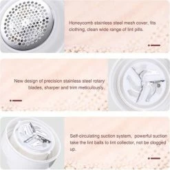 Groothandel 👏 IBright Elektrische Pluizenverwijderaar - Ontpluizer - Draadloos - Oplaadbaar Met USB - Lichtgewicht - Wit 🎁 -Bosch verkoop 550x550 888