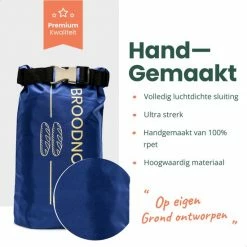 Kopen 😍 BROODNODIG®️ - Herbruikbare Boterhamzak - Van 100% Gerecyclede PET-flessen - Lunchzak - Foodwrap - Broodtrommel - Ook Geschikt Als Diepvrieszakjes - 30x20cm - Blauw ✔️ -Bosch verkoop 550x550 906