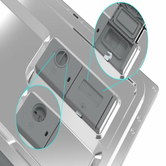 Groothandel ✔️ Merax WQP6-8411 Mini Vaatwasser - Camping Vaatwassers – Wit ⌛ 13 Groothandel ✔️ Merax WQP6-8411 Mini Vaatwasser - Camping Vaatwassers – Wit ⌛ - Afbeelding 13