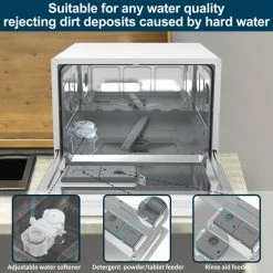 Groothandel ✔️ Merax WQP6-8411 Mini Vaatwasser - Camping Vaatwassers – Wit ⌛ 44 Groothandel ✔️ Merax WQP6-8411 Mini Vaatwasser - Camping Vaatwassers – Wit ⌛ -Bosch verkoop 550x550 943