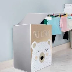 Nieuw 💯 Ronyse Wasmachinehoes - Wasdroger Beschermhoes - Wasmachine Cover - Sierhoes Wasdroger - Bruin/Wit - Perfect Day - Wasmachine Stofdichte Hoes - Waterdichte Stofbescherming - Washing Machine Cover Met Rits ⌛ -Bosch verkoop 550x550 958