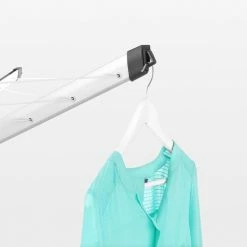 Nieuw ✨ Brabantia Lift-O-Matic Advance Droogmolen Met Kunststof Betonanker, Beschermhoes En Wasknijpertasje - 60 M - Metallic Grey 👏 -Bosch verkoop 550x550 974