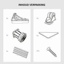 Hete verkoop ❤️ Merkloos STACK Wasmachine Verhoger | Witgoed Verhoger - Multitool - Trillingsdemper - Meubelroller - Meubeltransporter - Vaatwasser / Koelkast / Vriezer / Droger Ophoger - RVS Sokkel - Verstelbaar En Voorzien Van Wielen, Schokdempers En Waterpas 💯 13 Hete verkoop ❤️ Merkloos STACK Wasmachine Verhoger | Witgoed Verhoger - Multitool - Trillingsdemper - Meubelroller - Meubeltransporter - Vaatwasser / Koelkast / Vriezer / Droger Ophoger - RVS Sokkel - Verstelbaar En Voorzien Van Wielen, Schokdempers En Waterpas 💯 -Bosch verkoop 550x554 8