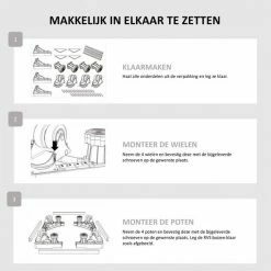 Hete verkoop ❤️ Merkloos STACK Wasmachine Verhoger | Witgoed Verhoger - Multitool - Trillingsdemper - Meubelroller - Meubeltransporter - Vaatwasser / Koelkast / Vriezer / Droger Ophoger - RVS Sokkel - Verstelbaar En Voorzien Van Wielen, Schokdempers En Waterpas 💯 14 Hete verkoop ❤️ Merkloos STACK Wasmachine Verhoger | Witgoed Verhoger - Multitool - Trillingsdemper - Meubelroller - Meubeltransporter - Vaatwasser / Koelkast / Vriezer / Droger Ophoger - RVS Sokkel - Verstelbaar En Voorzien Van Wielen, Schokdempers En Waterpas 💯 -Bosch verkoop 550x554 9