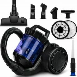 Beste Verkoop 🤩 Zeegma Zonder Base - Cycloon Stofzuiger - 20000 PA - 2,5L - HEPA - SET 10in1 🔔