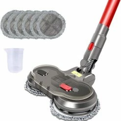 Goedkoopste 🔔 Merkloos Elektrische Mop Dweil Voor Dyson Steelstofzuiger - Dweilsysteem Voor V7 / V8 / V10 / V11/ V15series - Vloerwisser - Vloermop - Nat & Droog Mop 🔔