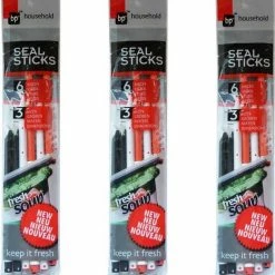 Gloednieuw 😉 Household Sealsticks Zakkensluiters 18 Stuks (3 Pakjes Van 6) | Seal Sticks | Zak Afsluiter | Luchtdichte Vershoudclips | Eten Luchtdicht Bewaren | Afsluitclips | Vershoud Knijpers | Zakklemmen | Seal Stick | Zakkensluiter Seal Stick | Seal Zakkensluiter ✔️ -Bosch verkoop 550x566 10