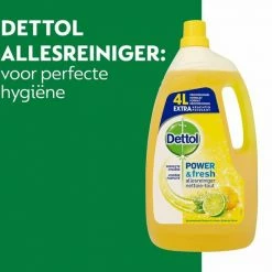 Goedkoopste 🔔 Dettol Allesreiniger - Power & Fresh Citrus - 4L 👏 -Bosch verkoop 550x568 2