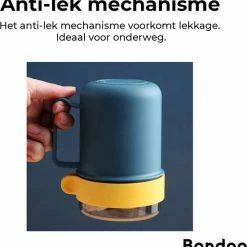 Top 10 😀 Bondoo Soepbeker Magnetron Met Hendel 500ml - Hitte Bestendige Beker - Lunchcontainer - Yoghurt To Go - Soepbeker To Go - Inclusief Lepel/vork 🎉 -Bosch verkoop 550x571 1
