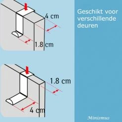 Groothandel 🎁 Minismus Deurhaak RVS - 8 Stuks Voor Ophangen Zonder Te Schroeven | Kapstok | Badkamer Haak | Keuken Haak| Roestvrijstaal | Kapstokken | Deurhaken | Ophanghaak | Deur Haken 🎁 -Bosch verkoop 550x571 2