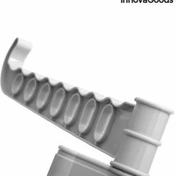 Kopen 👍 Merkloos Folver Wasrek Inklapbaar - Op Wieltjes - Droogrek Inklapbaar - Droogtoren - 17 Meter Hangruimte - 24 Stangen - 30KG - Grijs 👍 -Bosch verkoop 550x573 2