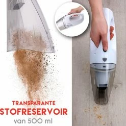 Kopen ❤️ Alpina Y8262C Kruimelzuiger Met 2 Opzetstukken - Draadloos - 30 Watt - Wit 🔔 -Bosch verkoop 550x573 3