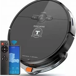 Korting 🥰 TONIHOMI D2-004 - Robotstofzuiger Met Dweilfunctie - Dweilrobot - Robotstofzuiger - Robotstofzuiger Met Laadstation 😍