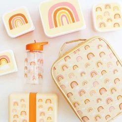 Uitgang 👍 Lunch & Snack Box Set Van 4: Regenbogen | A Little Lovely Company 🔔 -Bosch verkoop 550x577 4