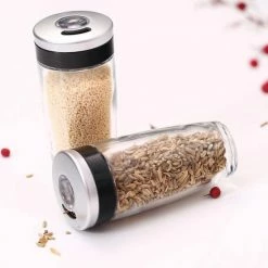 Goedkoop 😉 Merkloos Decopatent® Kruidenrek Incl. 16 Glazen Kruiden Potjes - Rvs Strooideksel - Staand Kruiden & Specerijen Rek - Kruidenpotjes Glas 💯 -Bosch verkoop 550x578