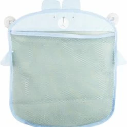 Promo 🤩 Merkloos Speelgoed Organizer - Opberg Badspeelgoed Tas | Blauw | Ideaal Voor Elke Badkamer | Speelgoed Zak | Bad Speelgoed Opbergen Netje | Makkelijk Te Bevestigen | Bad Speelgoed Tas Organizer Opbergnet - Opruimen - Organiser ✨