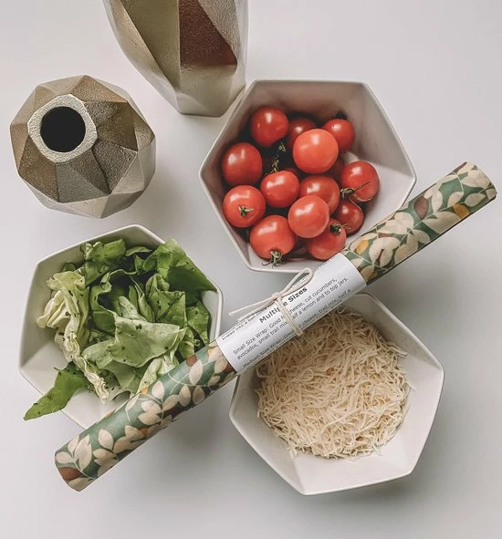 Top 10 ๐ Merkloos Bijenwas Wraps – Vershoudfolie - Bijenwas Rol - Herbruikbare Bijenwas Doek - Bee Wrap - Zero Waste, Ecologisch, Plasticvrij - Duurzaam Kerstcadeau - Alternatief Voor Folie En Boterhamzak - Herbruikbaar - Bloem ๐คฉ 1 Top 10 ๐ Merkloos Bijenwas Wraps – Vershoudfolie - Bijenwas Rol - Herbruikbare Bijenwas Doek - Bee Wrap - Zero Waste, Ecologisch, Plasticvrij - Duurzaam Kerstcadeau - Alternatief Voor Folie En Boterhamzak - Herbruikbaar - Bloem ๐คฉ