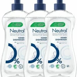 Goedkoop ✔️ Neutral Afwasmiddel Parfumvrij - Voordeelverpakking 3 X 500 Ml ✨