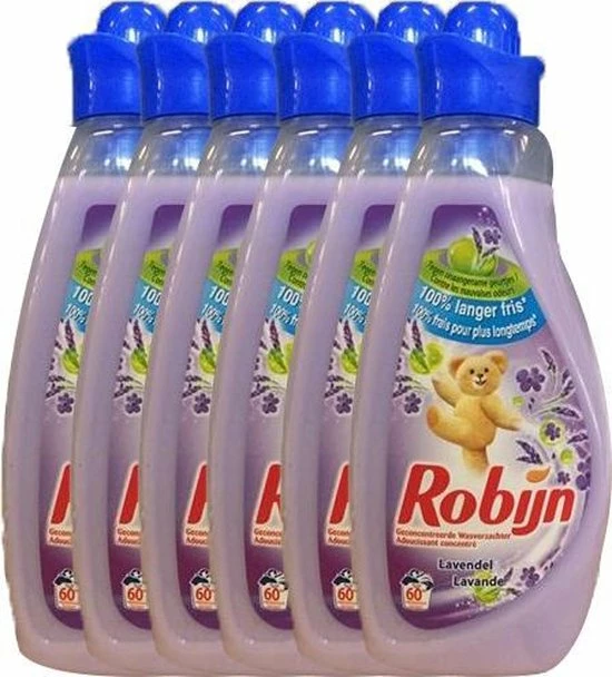 Goedkoop π Robijn Lavendel -Wasverzachter - 6 X 60 Wasbeurten (360) - Voordeelverpakking π 4 Goedkoop π Robijn Lavendel -Wasverzachter - 6 X 60 Wasbeurten (360) - Voordeelverpakking π - Afbeelding 4