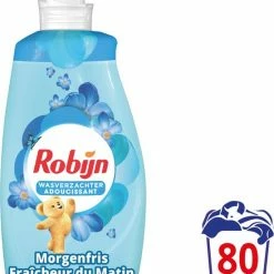 Beste Verkoop 💯 Robijn - Vloeibare Wasverzachter - Morgenfris - Voordeelverpakking 4 X 80 Wasbeurten 🛒 -Bosch verkoop 550x622 1