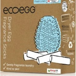 Begroting ❤️ EcoEgg Dryer Egg Navulling - Fris Linnen (blauw) - Navulbaar - 40 Droogbeurten - Wasdroger 😀 -Bosch verkoop 550x626