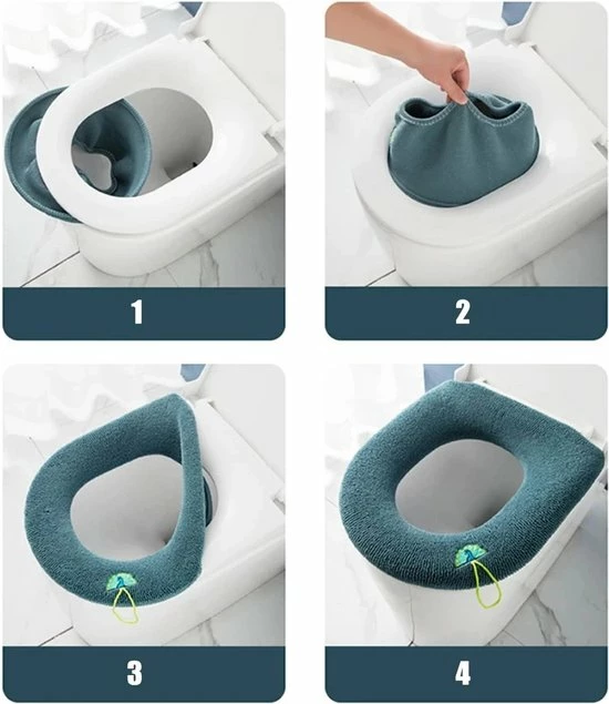 Coupon โ Azapla Toiletbril Cover - WC Bril Cover - WC Bril Cover - Toiletbril Hoes - Herbruikbare WC-Brilhoesje - Wasbaar ๐ 12 Coupon โ Azapla Toiletbril Cover - WC Bril Cover - WC Bril Cover - Toiletbril Hoes - Herbruikbare WC-Brilhoesje - Wasbaar ๐ - Afbeelding 12