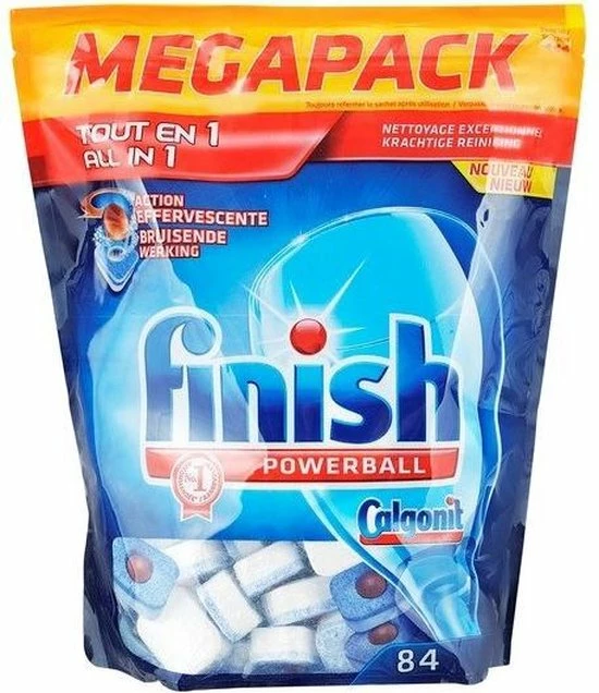 Gloednieuw π€© Finish All In 1 Max Regular - Vaatwastabletten - 85 Tabs π 14 Gloednieuw π€© Finish All In 1 Max Regular - Vaatwastabletten - 85 Tabs π - Afbeelding 14