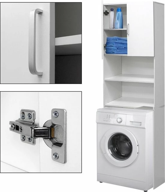 Aanbiedingen β€οΈ Ecd-Germany Witte Wasmachine Kast π― 4 Aanbiedingen β€οΈ Ecd-Germany Witte Wasmachine Kast π― - Afbeelding 4