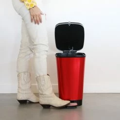 Aanbiedingen 🛒 Kis Pedaalemmer Chic Bin Rood M - 30L 🤩 -Bosch verkoop 550x644 1