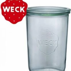 Uitgang 🎉 Weck STORT Glas Met Deksel (850ml) 3/4L 🔥 -Bosch verkoop 550x649