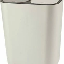 Groothandel 🥰 Merkloos Prullenbak Rechthoek Plastic Drukknop Dual Compartiment 12liter Recycling Afval Vuilnisbak Geclassificeerd Vuilnisbak 🧨 -Bosch verkoop 550x660 4